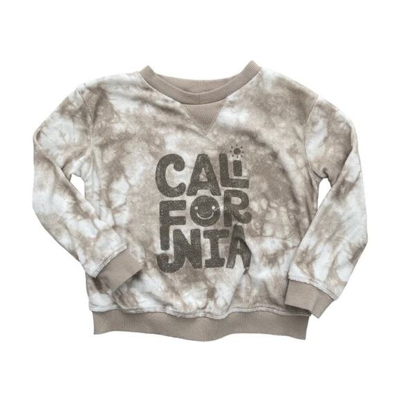 Little Co. “California” Terry Sweatshirt 4T - Picture 1 of 5